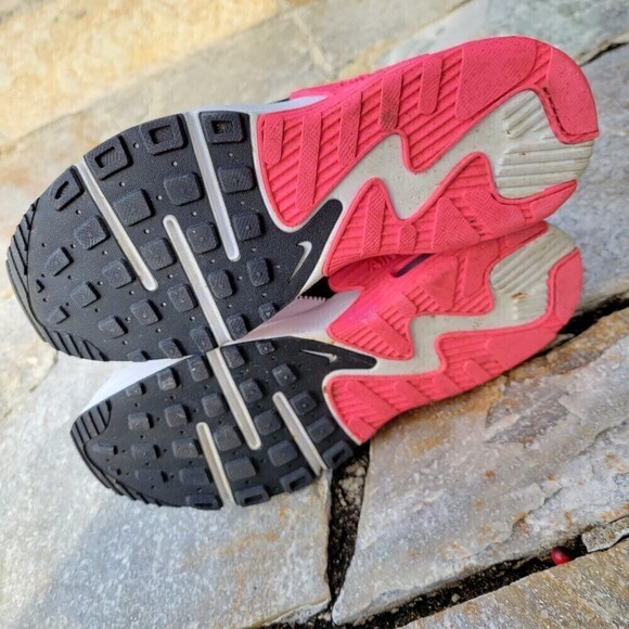 Nike AirMax Excee Women's Sneaker Shoes White Neon Coral Size 7.5 - Picture 6 of 10